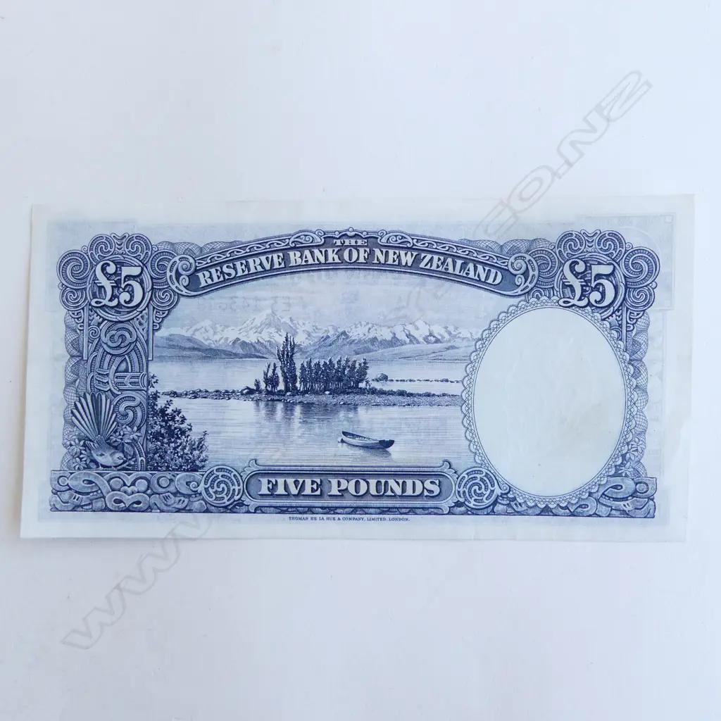 NZ 1 POUND BANK NOTE, FLEMING 1956-67 UNC Image 1++