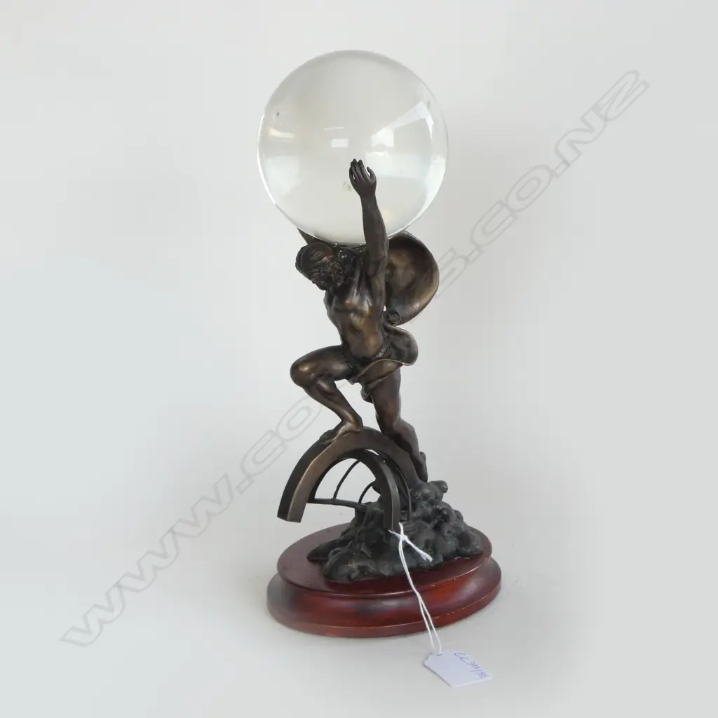 STUART MARK FELDMAN BRONZE 'ATLAS' H.310mm Image 1++