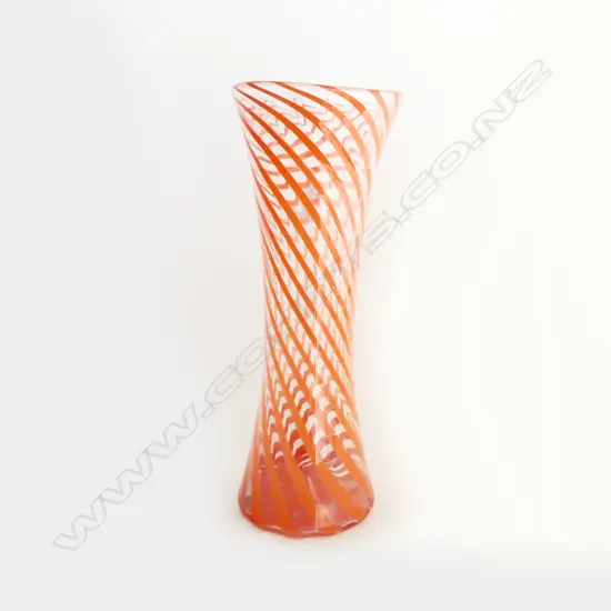 ART GLASS VASE H.380mm