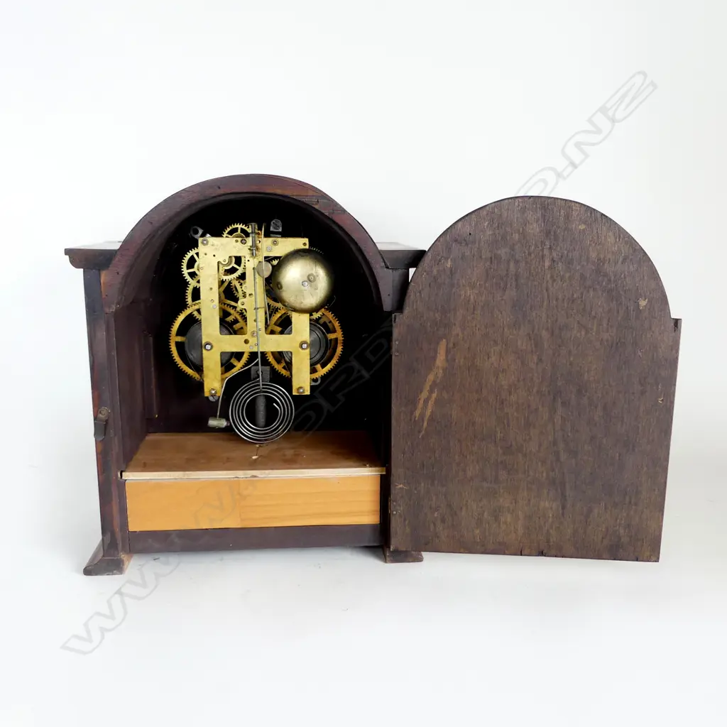 ANTIQUE SESSIONS CONN USA MAHOGANY MANTLE CLOCK H310MM Image 1++