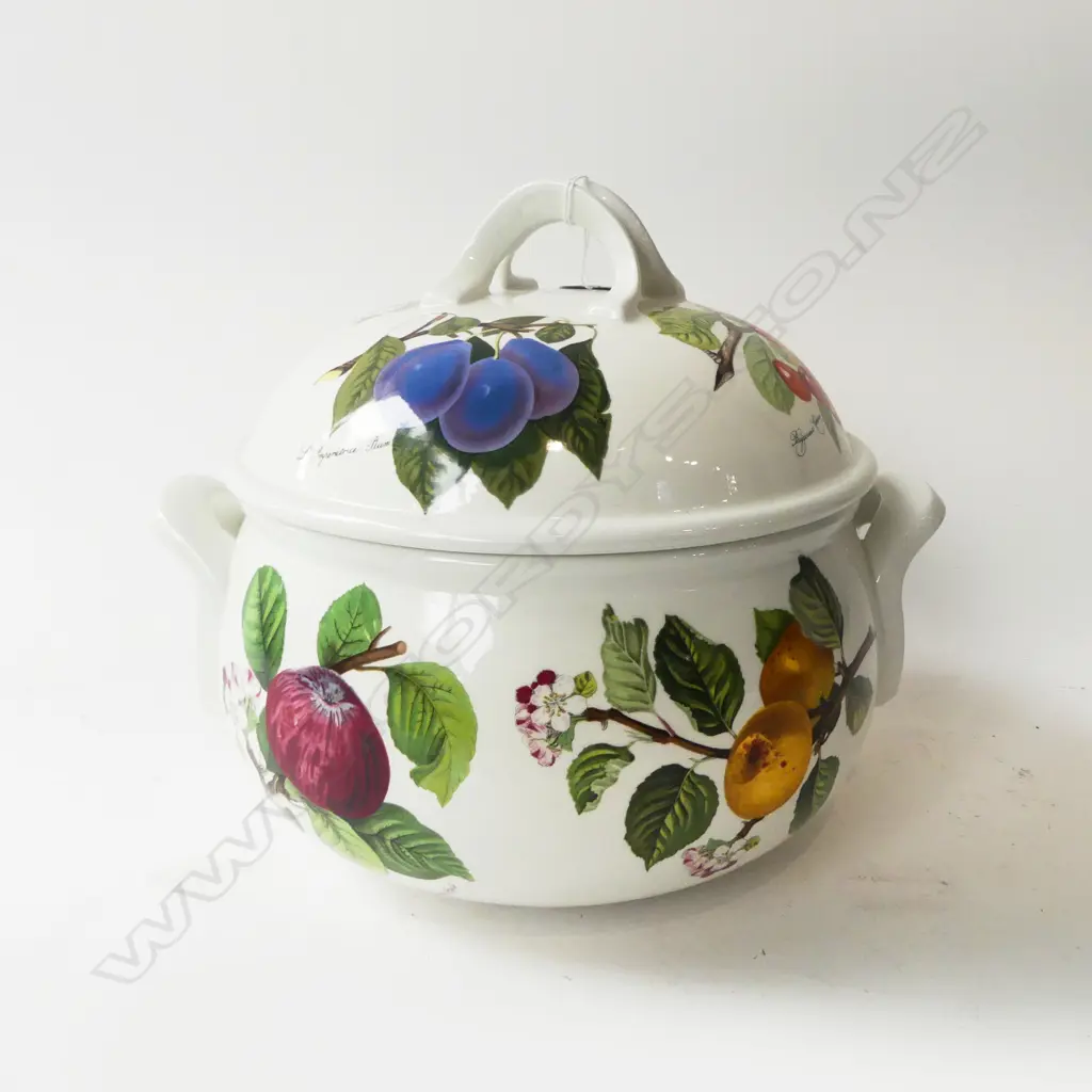 PORTMEIRION 'POMONA' TUREEN, 240mm dia Image 1++