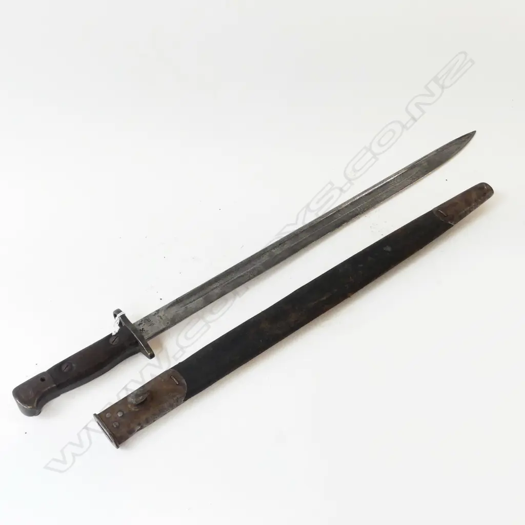 1907 MODEL BAYONET IN SCABBARD, L.570mm  Image 1++