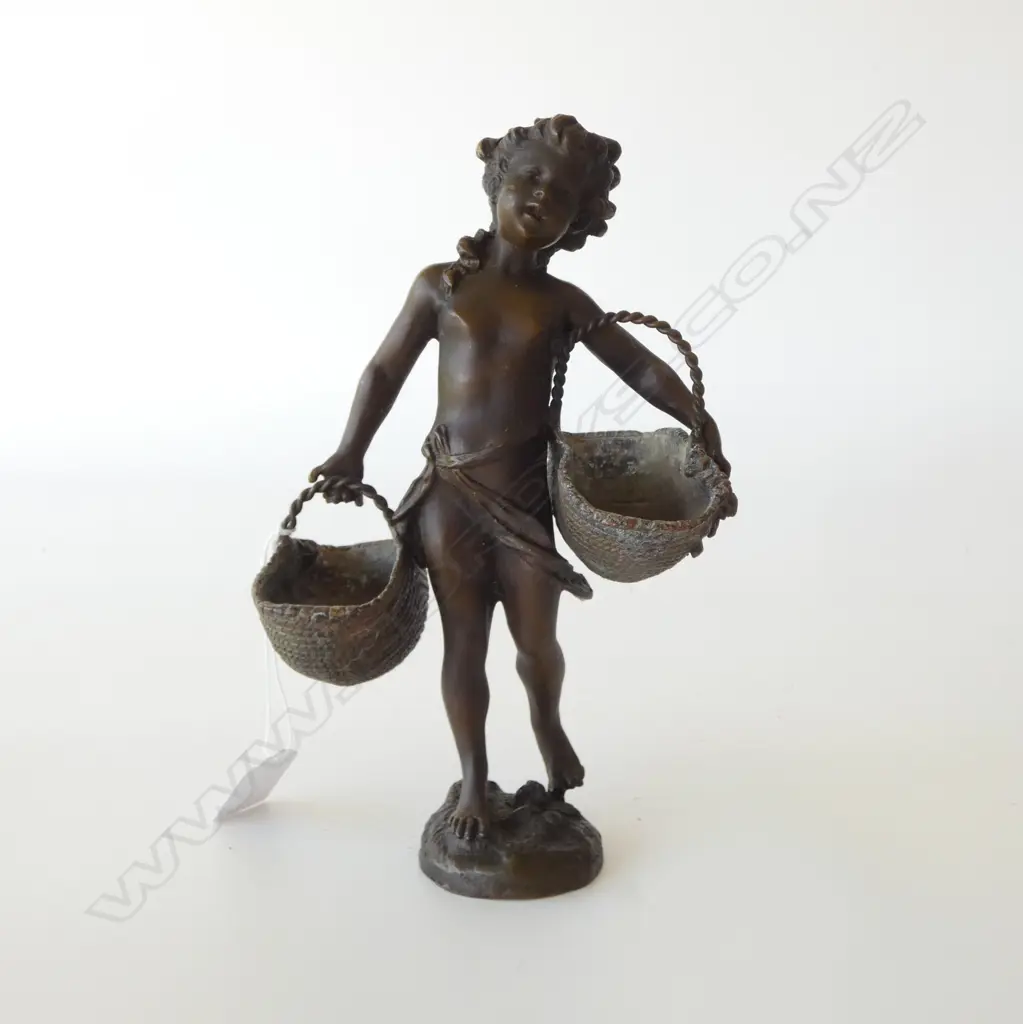 BRONZE, YOUTH w. 2 BUCKETS H.230mm Image 1++