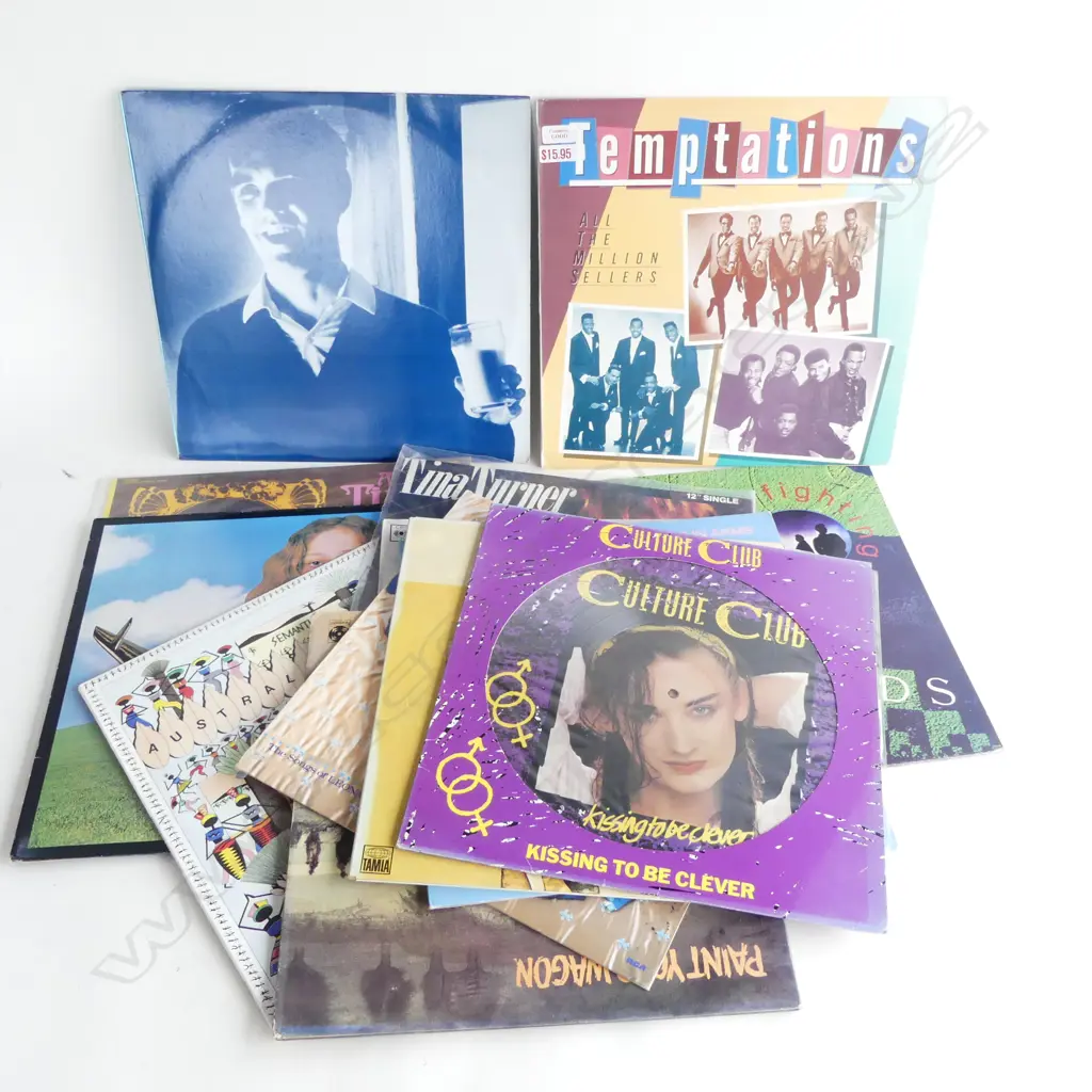 ASST. RECORDS; BLIND FAITH, THE SMITHS, AUSSIE CRAWL, CULTURE CLUB Image 1++