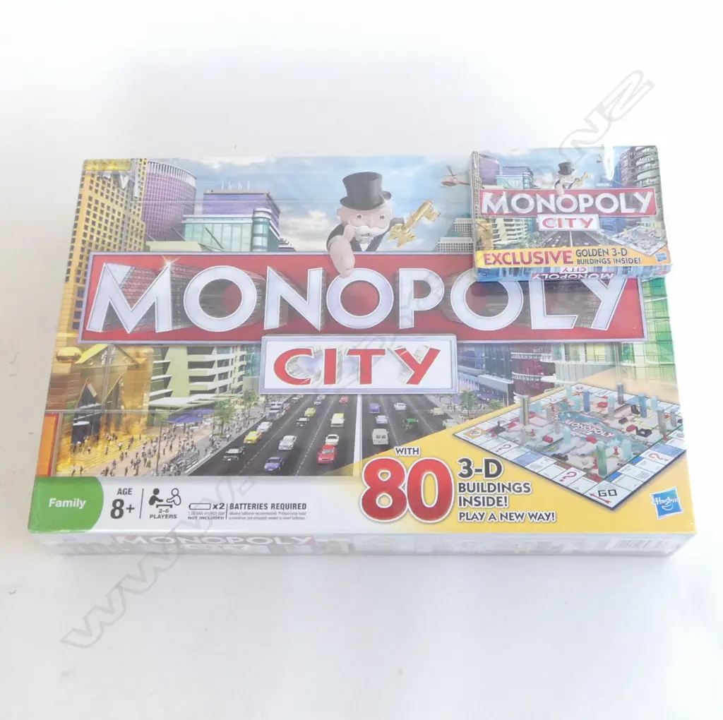 MONOPOLY CITY boxed game as new still in wrapping` Image 1++