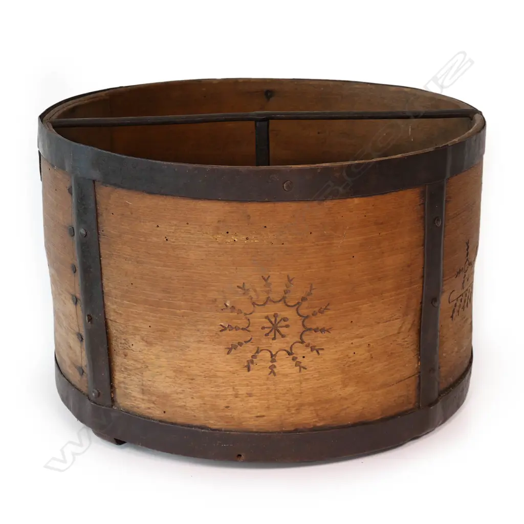 An 1862 German monastery grain measure, Image 1++