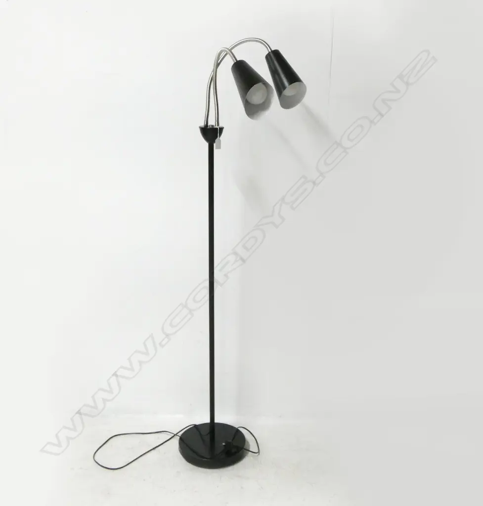MODERN DOUBLE HEADED FLOOR LAMP H.1450mm Image 1++