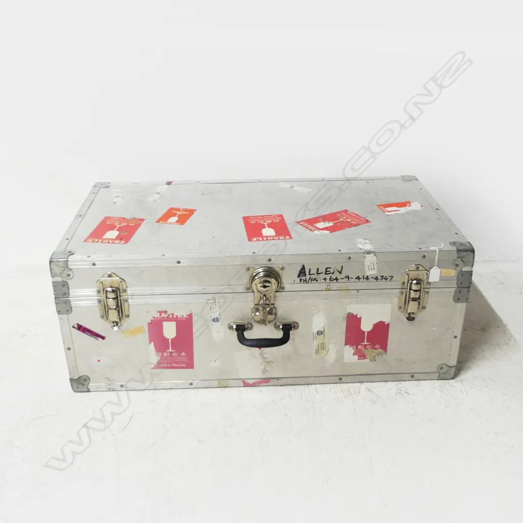 METAL CARRY CASE w. KEYS 910x500x345mm Image 1++