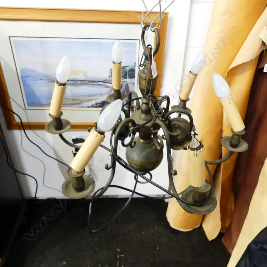 6 LIGHT CHANDELIER H.490mm Image 1++