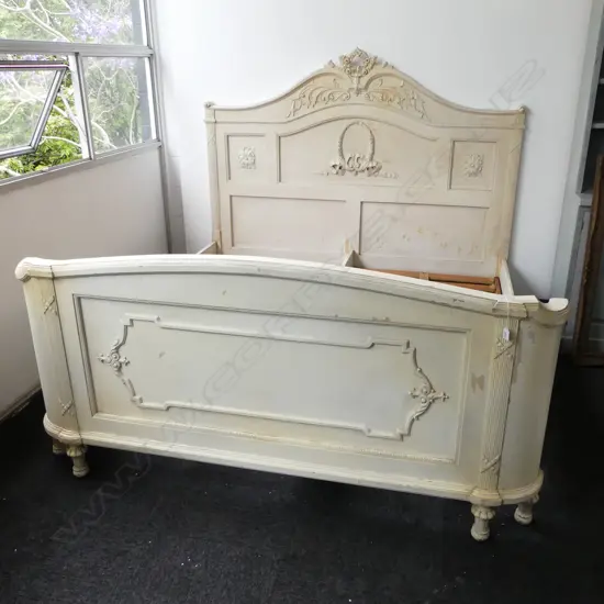 VINTAGE FRENCH BED FRAME 1880x2050x1550mm