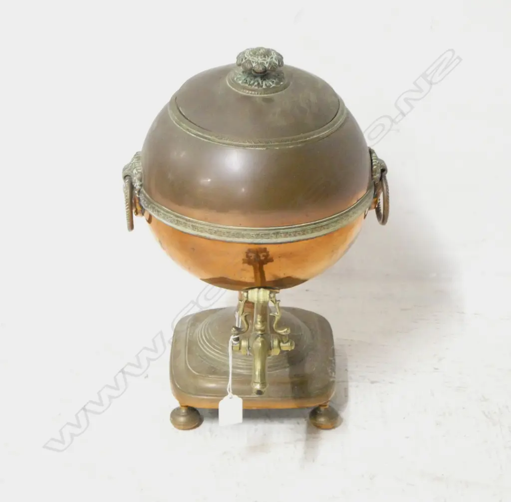 COPPER & BRASS SAMOVAR H.400mm Image 1++