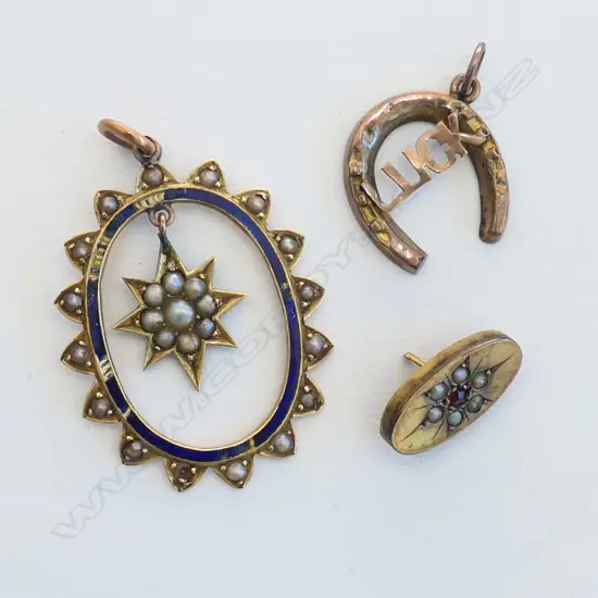 3 PCES UNMARKED SCRAP GOLD 3.6 GM