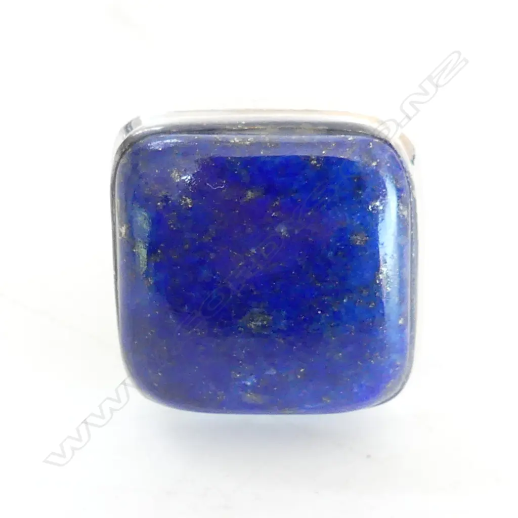  STG & LARGE LAPIS RING Image 1++