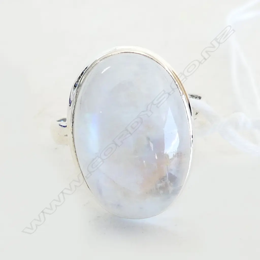 STG & MOON STONE RING Image 1++