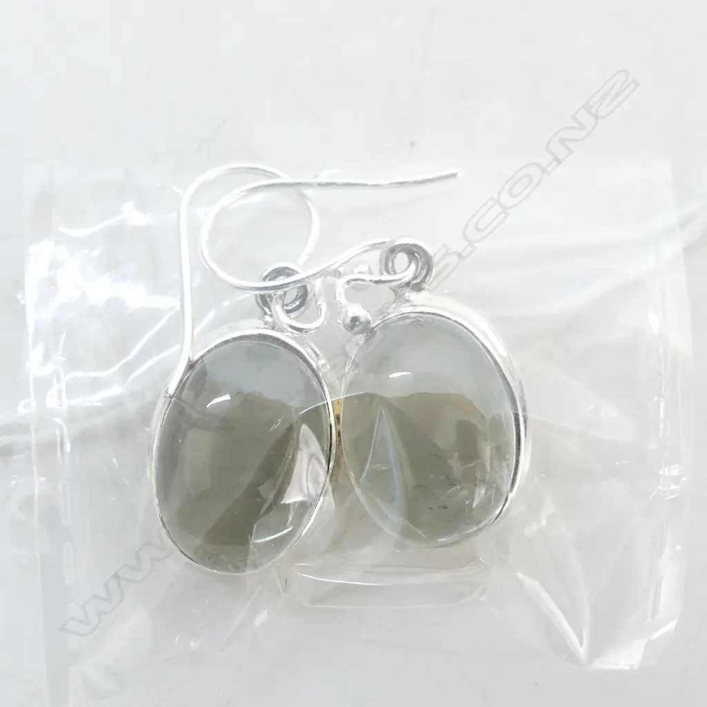 STG & GREEN AMETHYST EARRINGS Image 1++