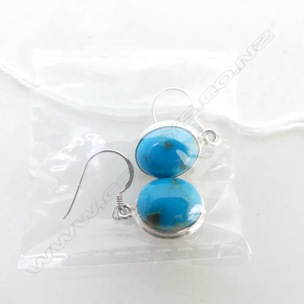 STG & ARIZONA TURQUOISE EARRINGS Image 1++