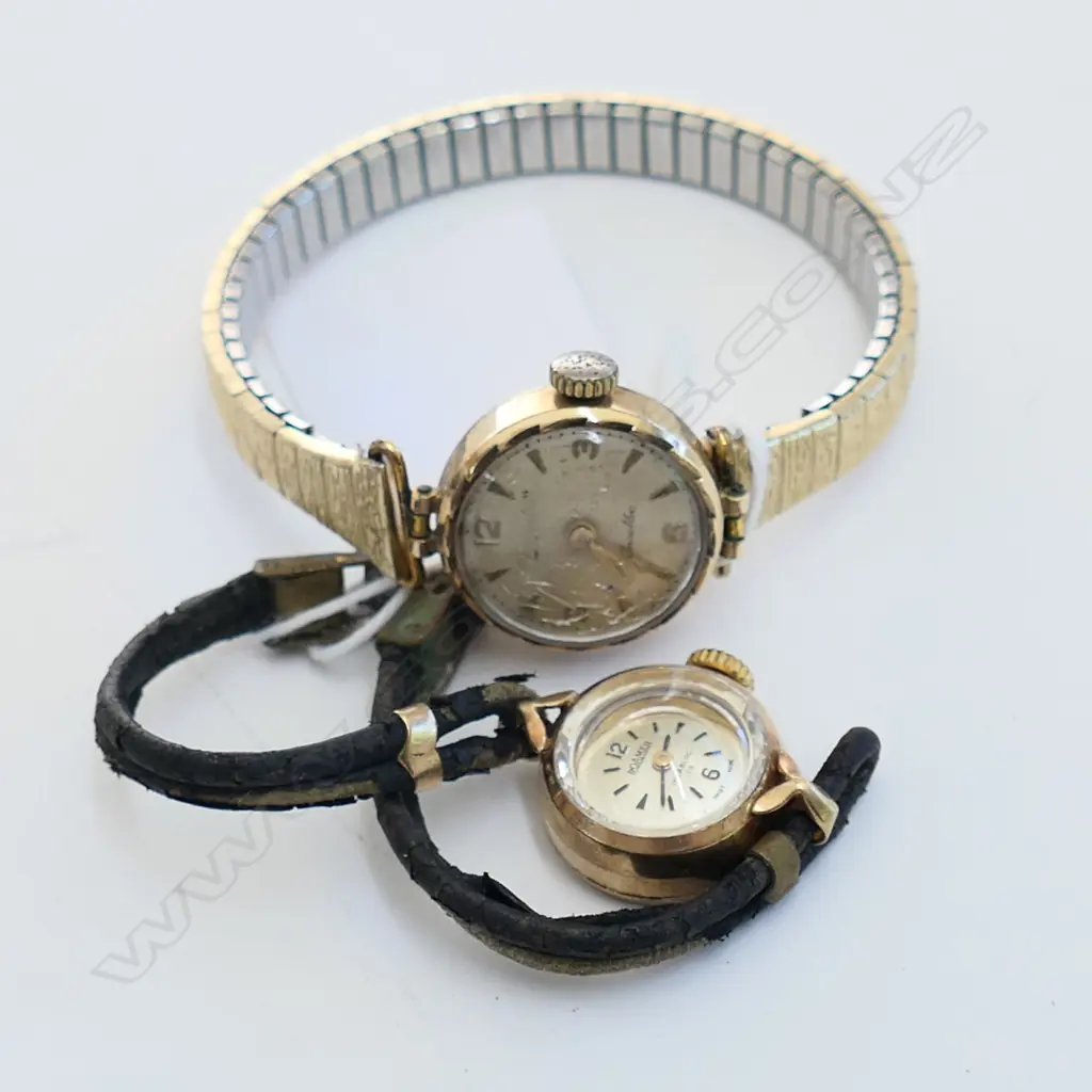2 9CT WRIST WATCHES Image 1++