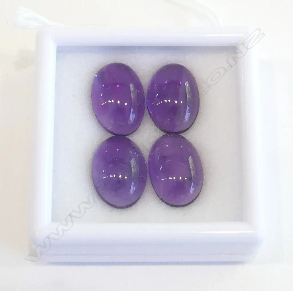 AMETHYST CABS 4 = 19.55 CT Image 1++