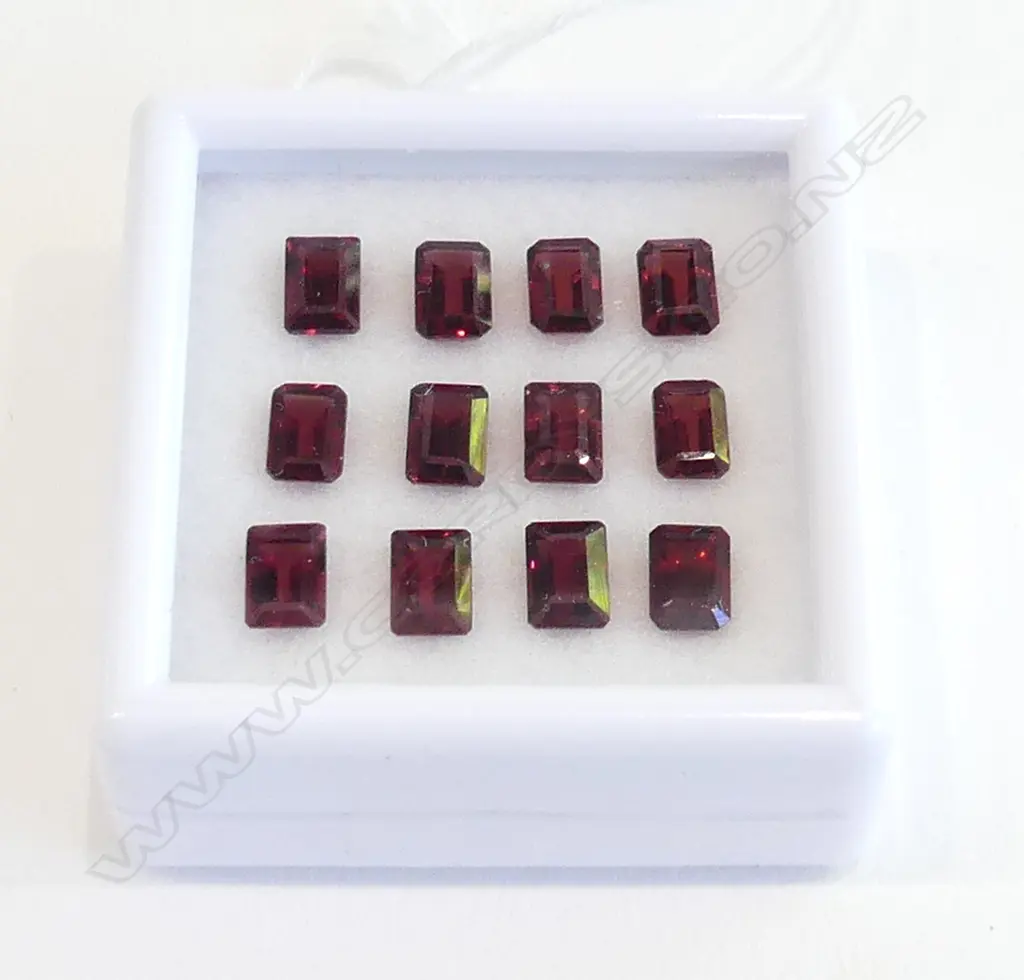 GARNET  6X4 OCT. 12 = 9.90CT Image 1++