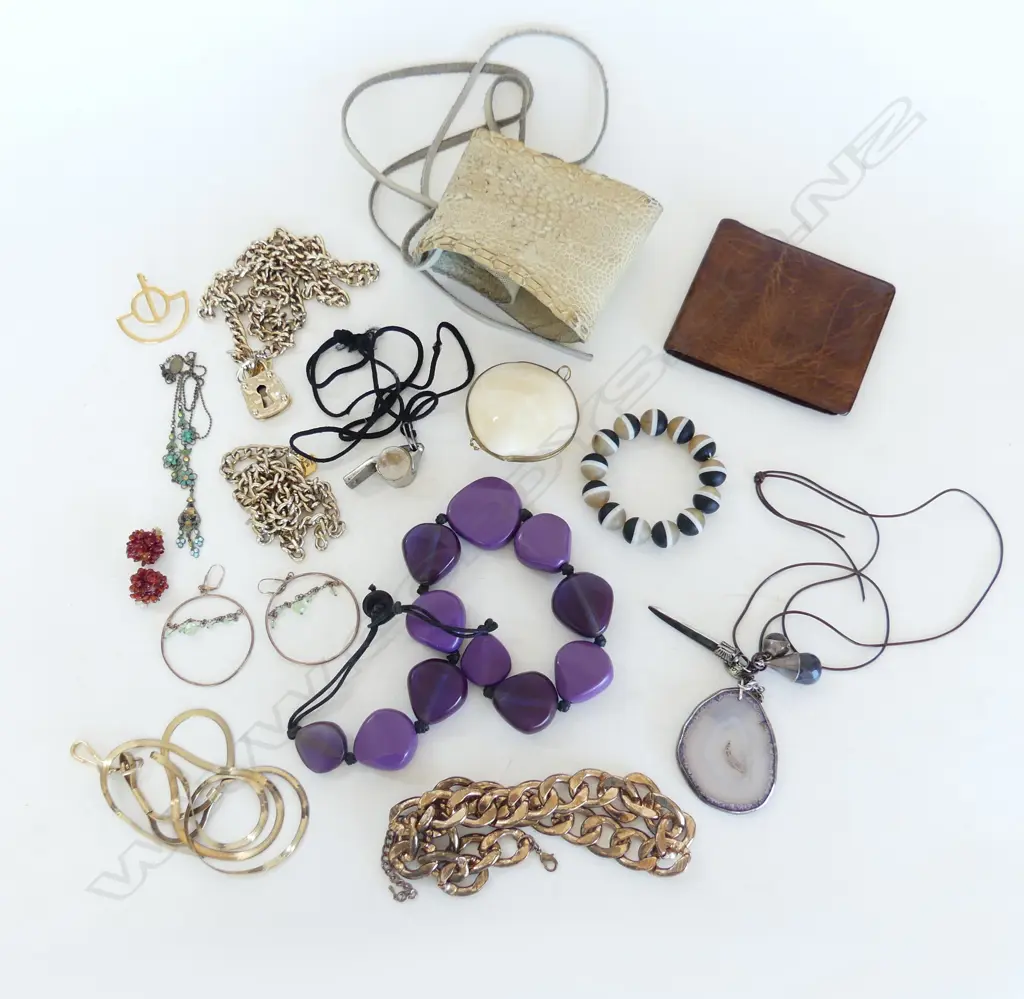 ASST. COSTUME JEWELLERY, WALLET ETC Image 1++