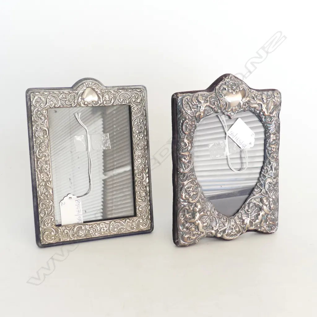 STG SILVER PHOTO FRAME B'HAM 2004 195x140mm + ANOTHER SIMILAR SILVER? Image 1++
