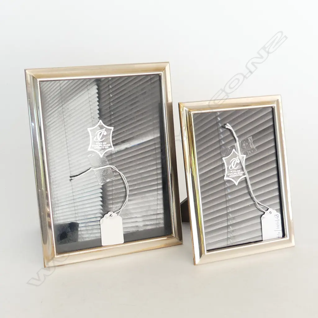 2 925 SILVER PHOTO FRAMES 210x160 / 175x125mm Image 1++