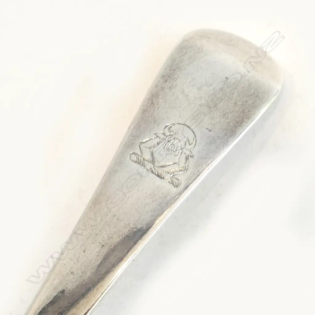 GEORGIAN STG SILVER LADLE, LONDON 1796 L.335mm 202 GM Image 1++