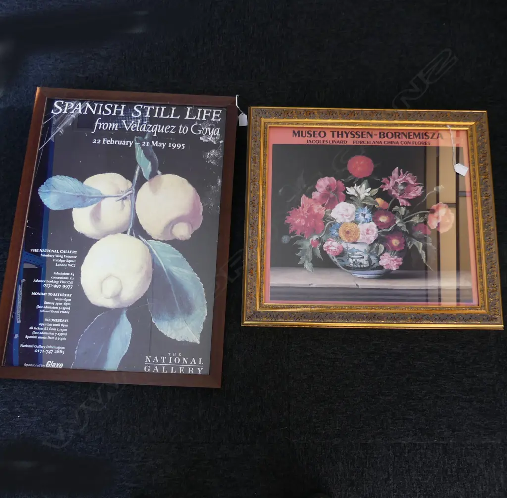 2 LG STILL LIFE POSTER PRINTS 715x500mm Image 1++