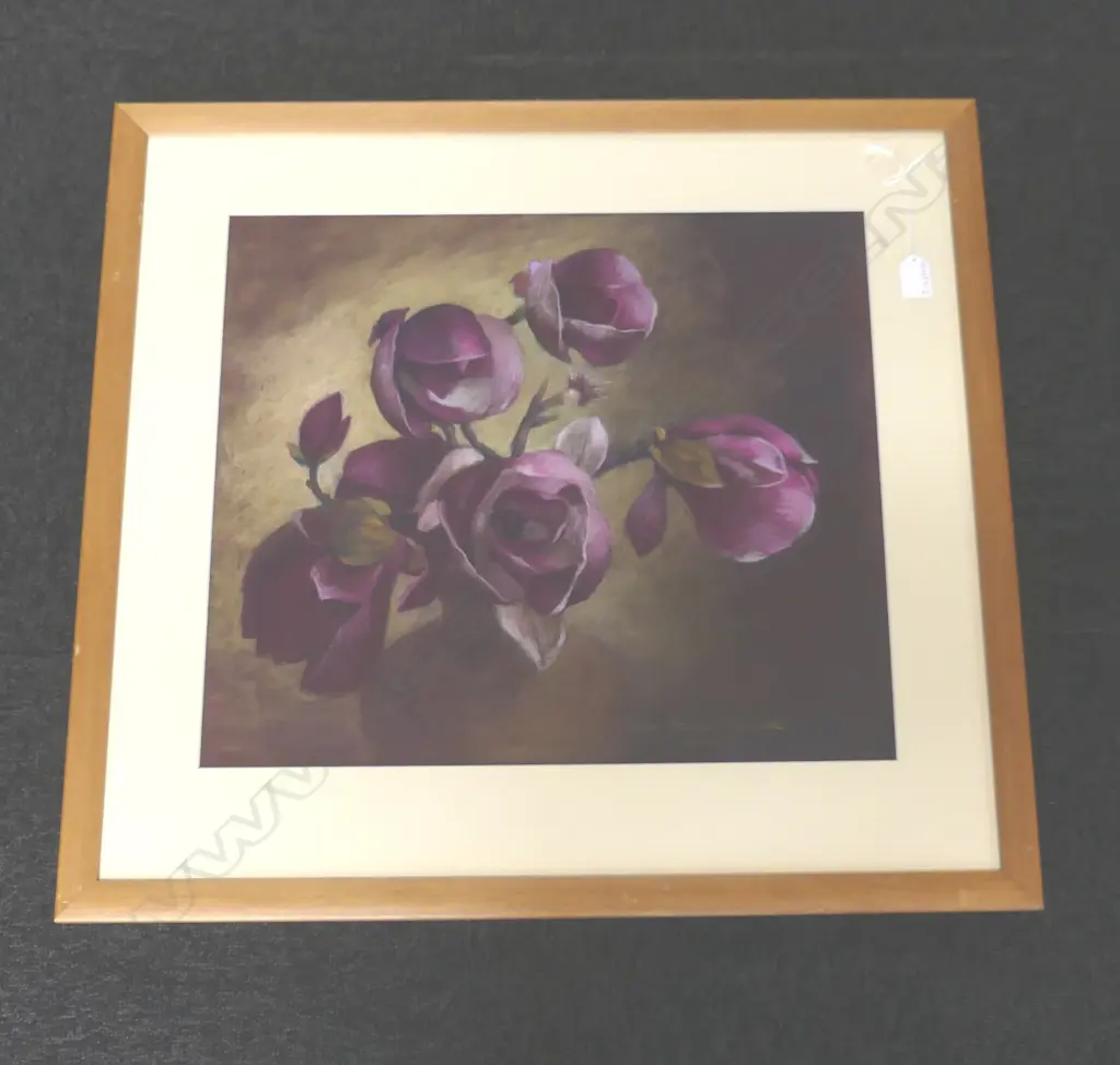 JOAN STEVENS TAYLOR - PASTEL STILL LIFE 440 x 500mm Image 1++