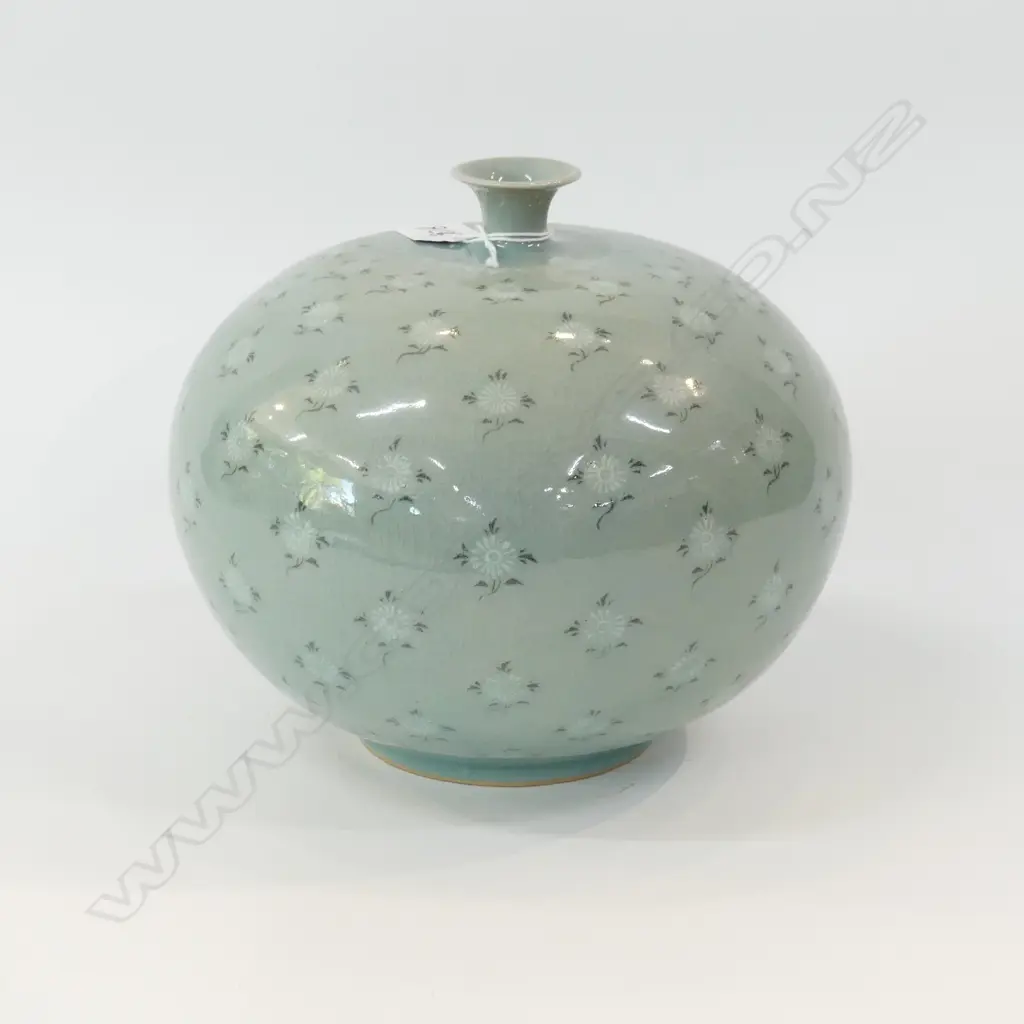 ORIENTAL CELADON VASE H.190mm Image 1++