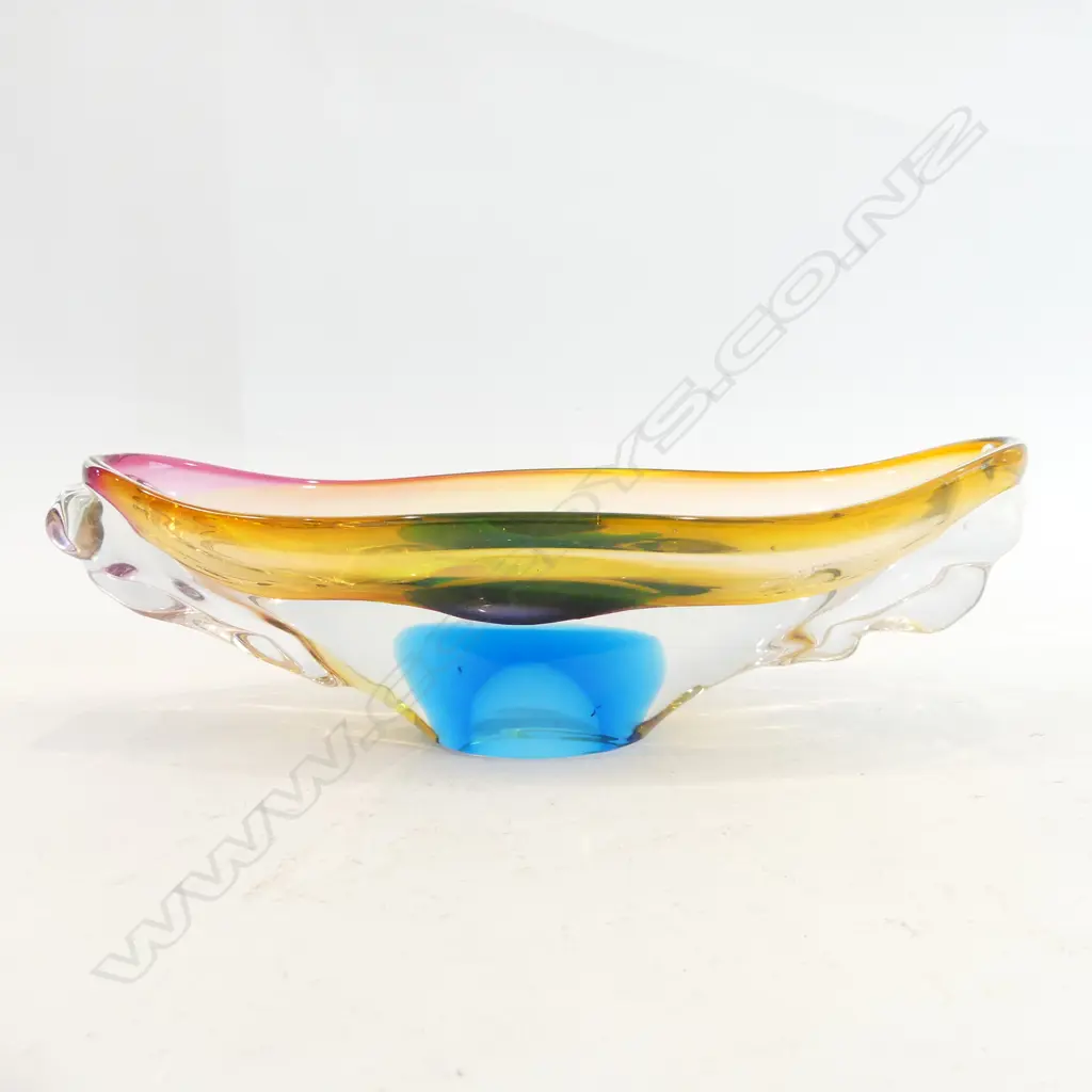 ART GLASS VASE W.355mm Image 1++