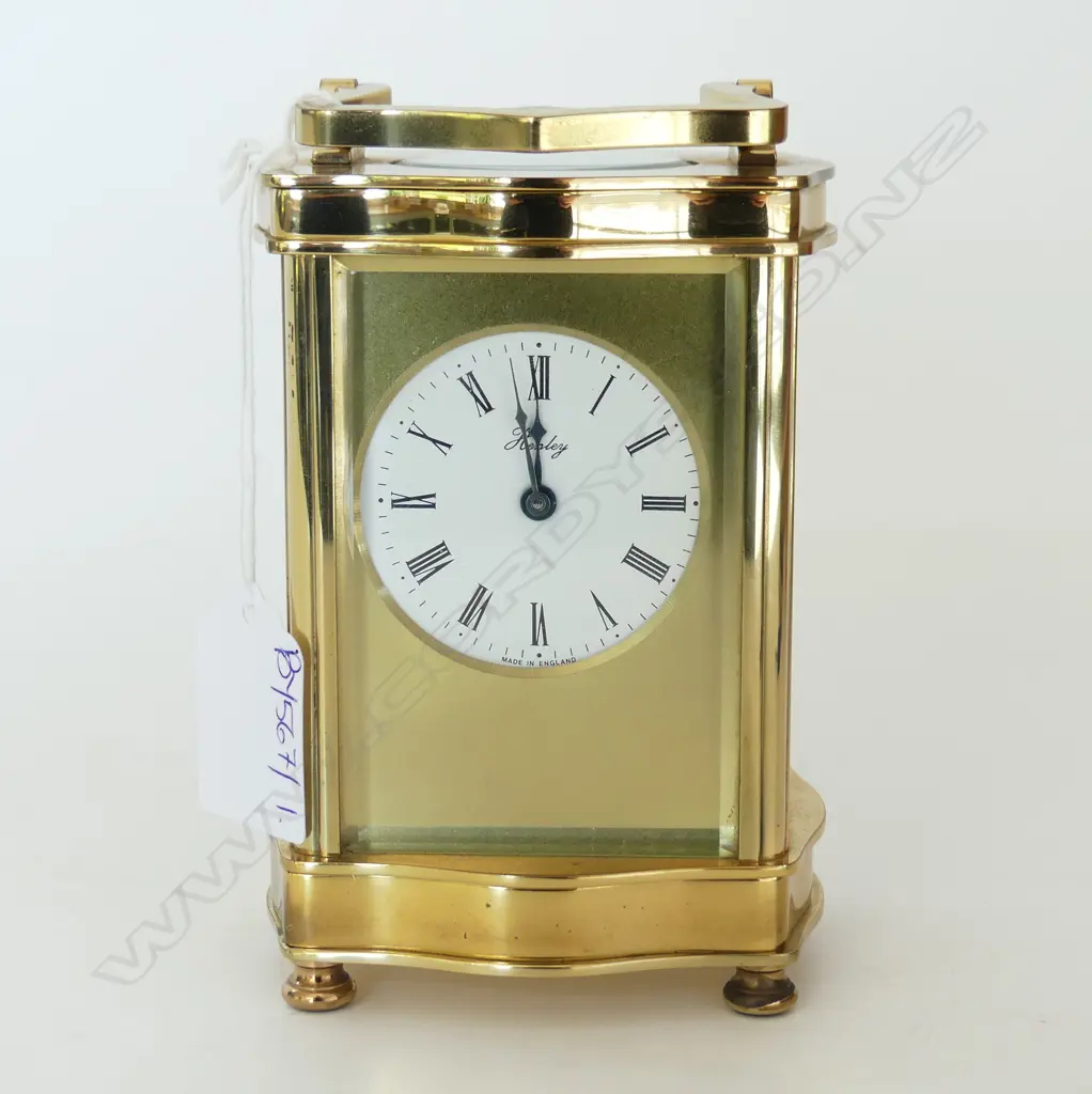HENLEY ENGLISH CARRIAGE CLOCK H.135mm Image 1++