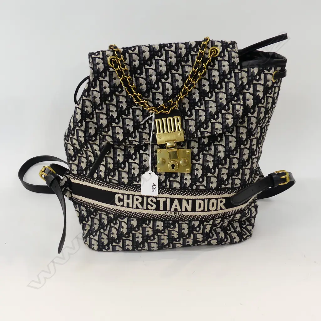 'CHRISTIAN DIOR' COPY BACK PACK H.320mm Image 1++