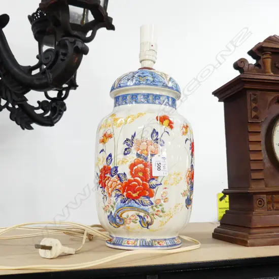 ORIENTAL LAMP BASE H.400mm