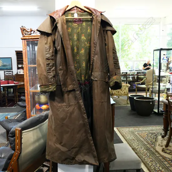 MULBERRY WOMANS OILSKIN JACKET SIZE S 