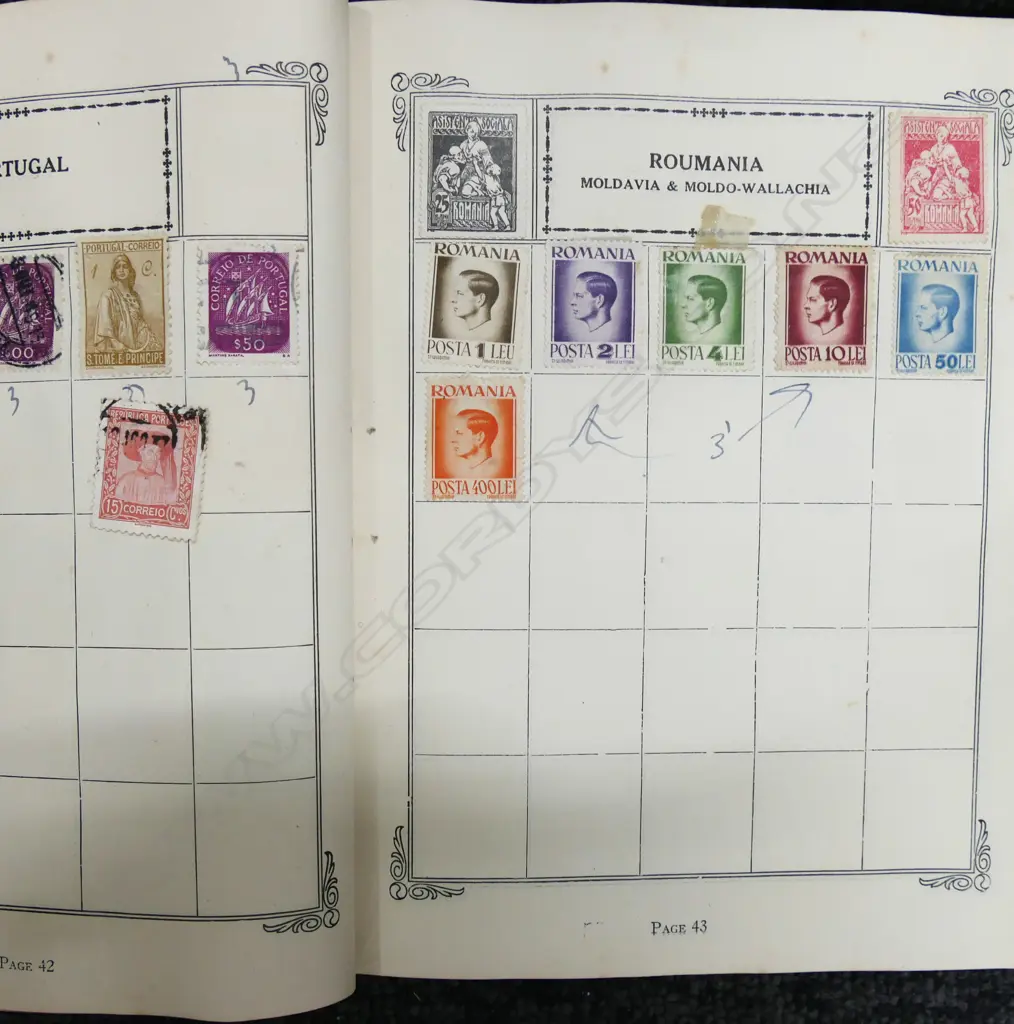 2 BOXES STAMP ALBUMS ETC Image 1++
