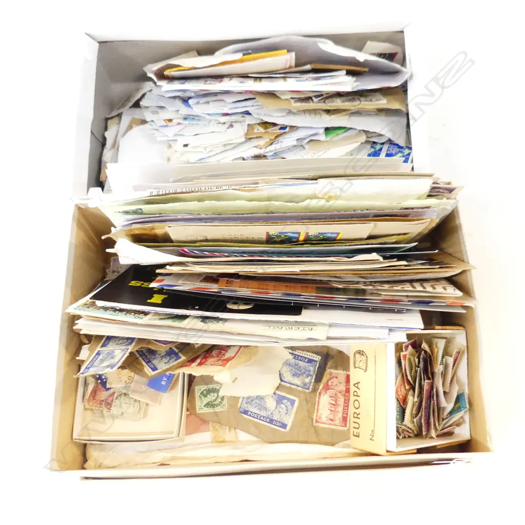 2 BOXES ASST. STAMPS Image 1++