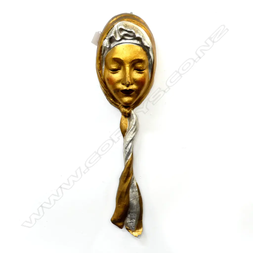 VINTAGE VENETIAN MASQUERADE MASK H  560 MM Image 1++