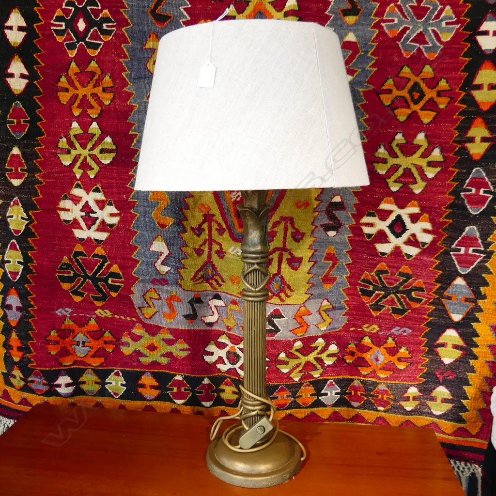 BRONZED RESIN LAMP H.770mm Image 1++