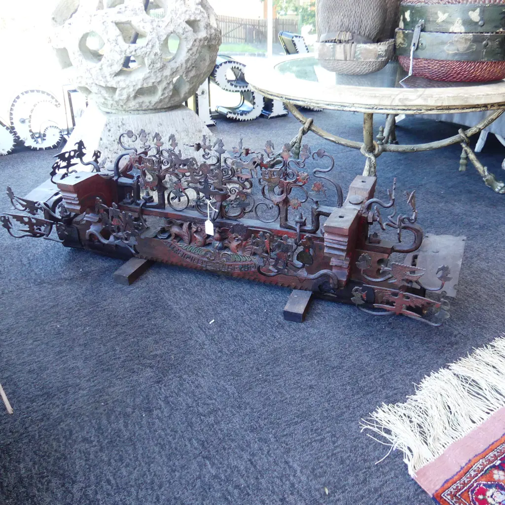 17thC STYLE THEATRE CARRIAGE AXEL L.1100mm Image 1++