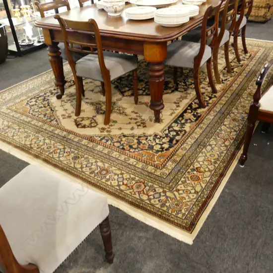 LG MACHINE KNOTTED WOOL PILE RUG 3500x2500mm