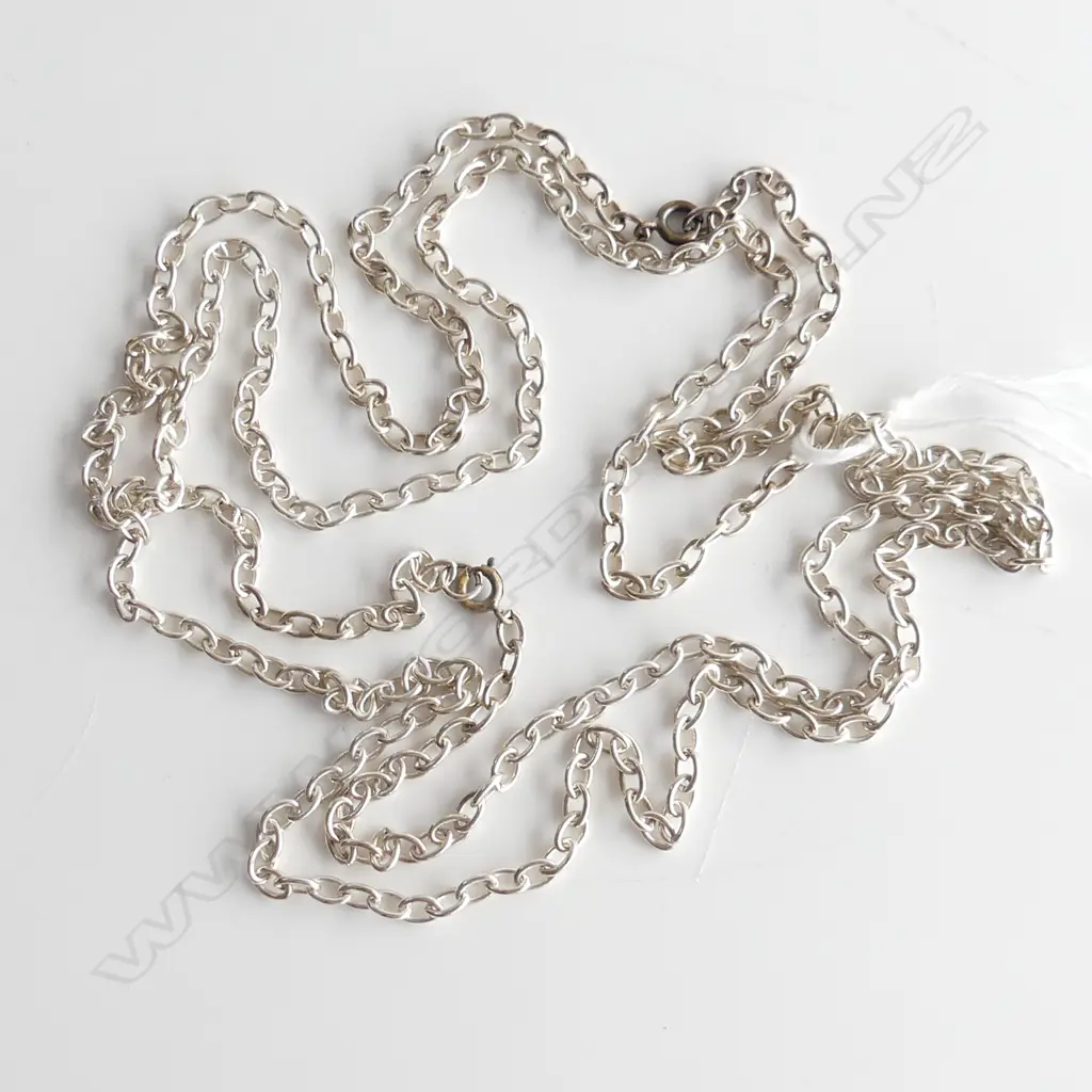 2 SILVER CHAINS, 22gm, L.600mm each Image 1++