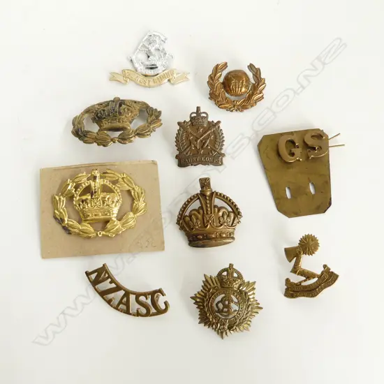 10 ARMY BADGES