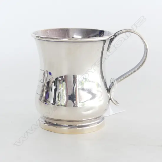 SMALL S/SILVER MUG 172GMS H80MM