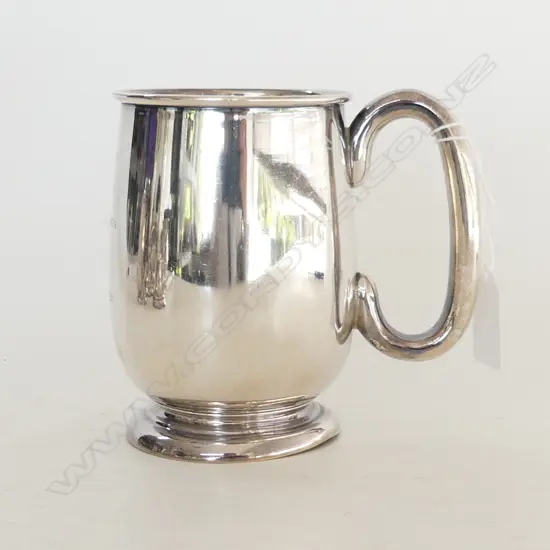 S/SILVER MUG 329GMS H120MM