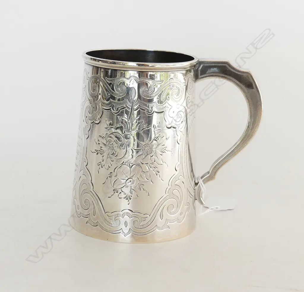 S/SILVER MUG VICT 331GMS H120MM Image 1++