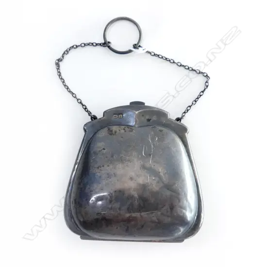 STG SILVER PURSE B'HAM 1917 111gm