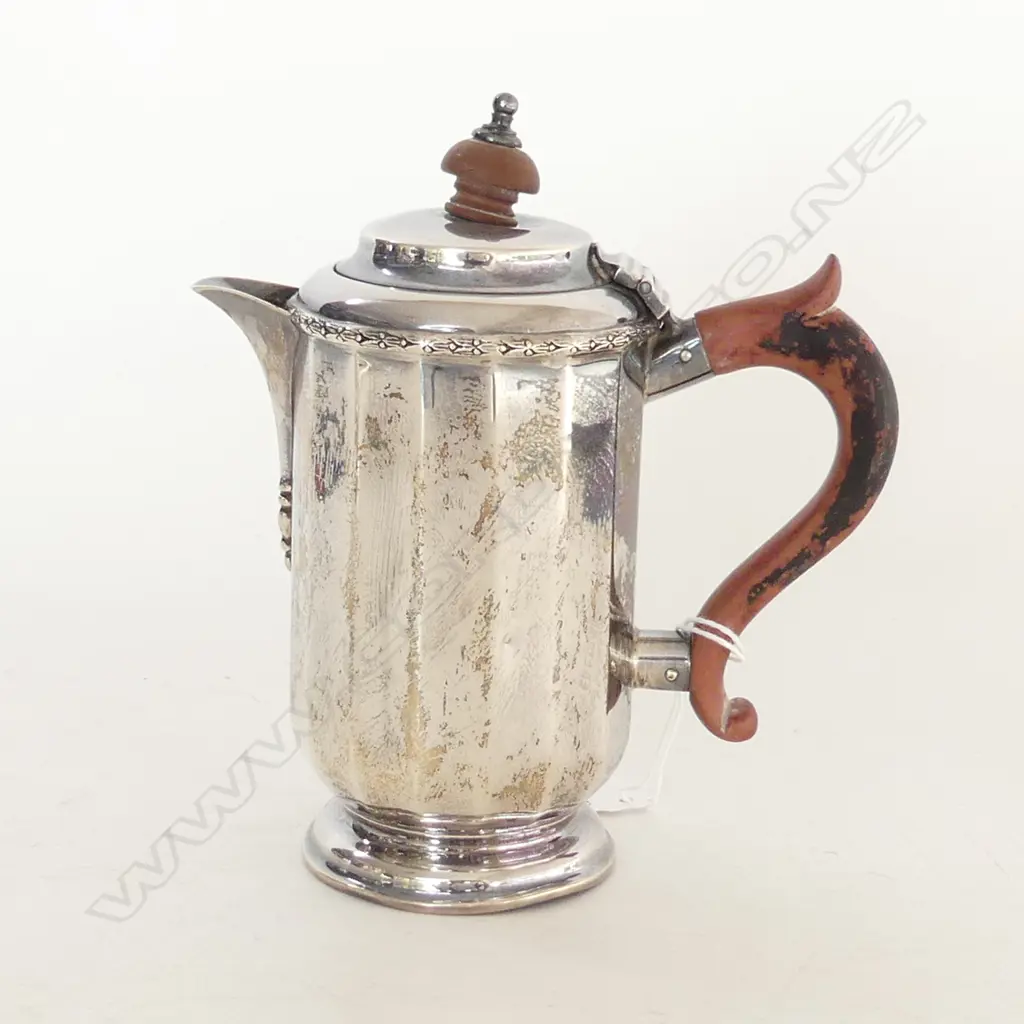 S/SILVER SMALL CHOCLATE POT 179GMS H135MM Image 1++