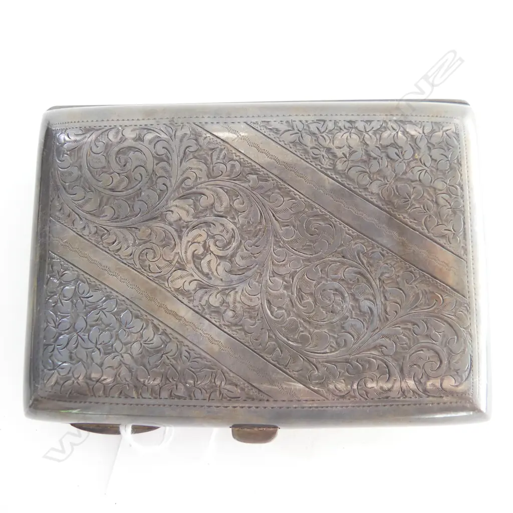 STG SILVER CARD CASE, CHESTER 1901 175gm Image 1++