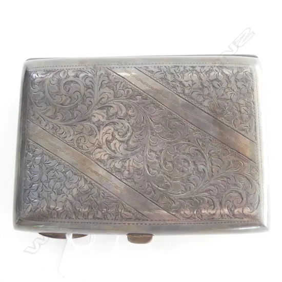 STG SILVER CARD CASE, CHESTER 1901 175gm